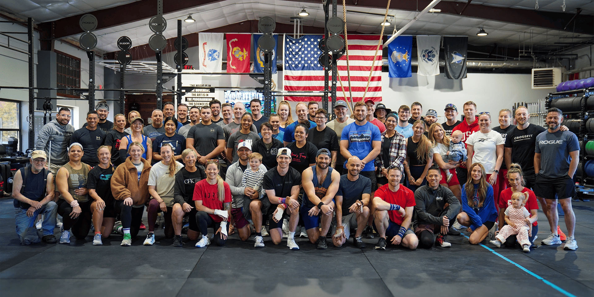 Group training classes at CrossFit Kenosha